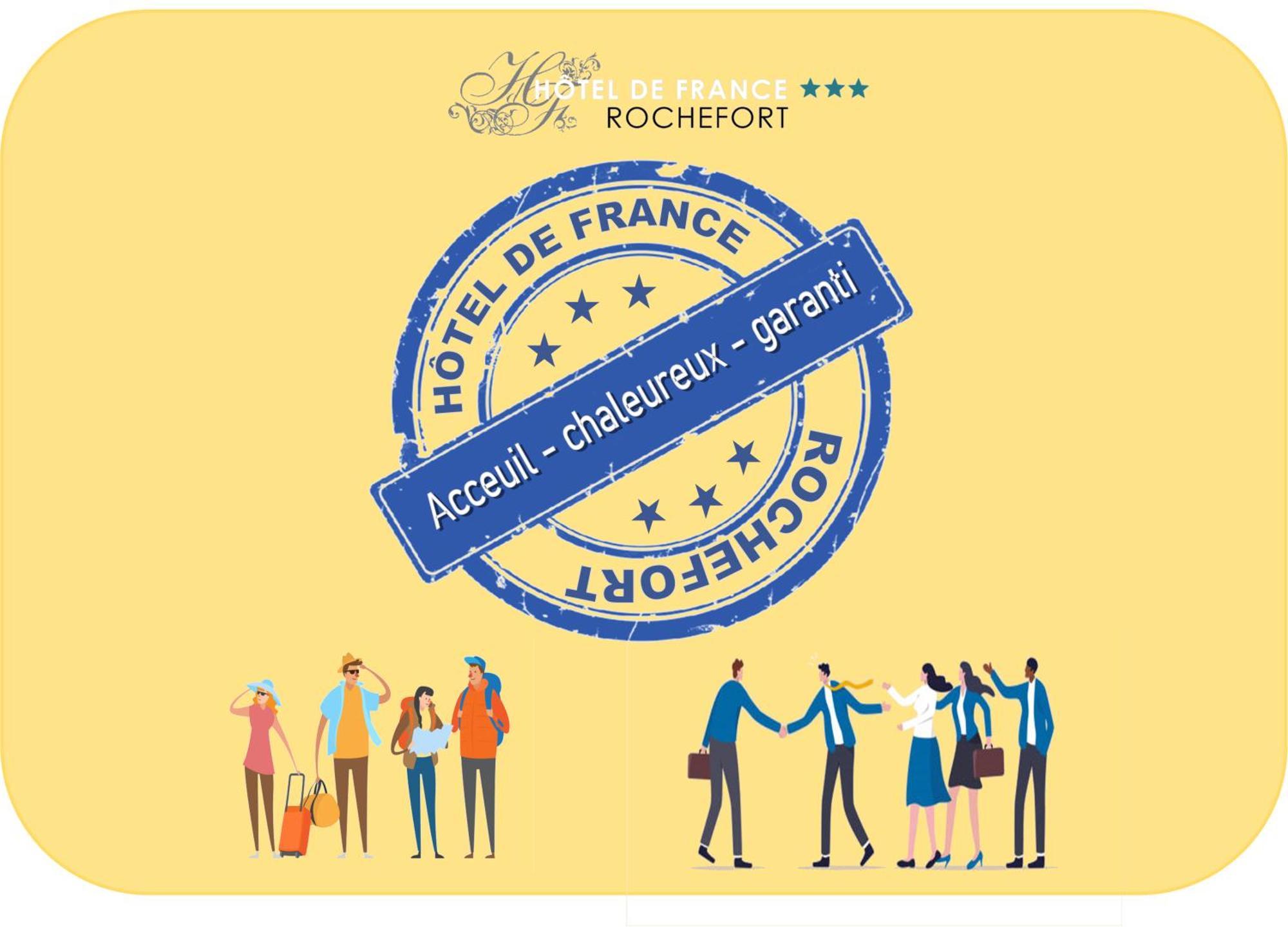 Hotel De France Citotel Рошвор Екстериор снимка